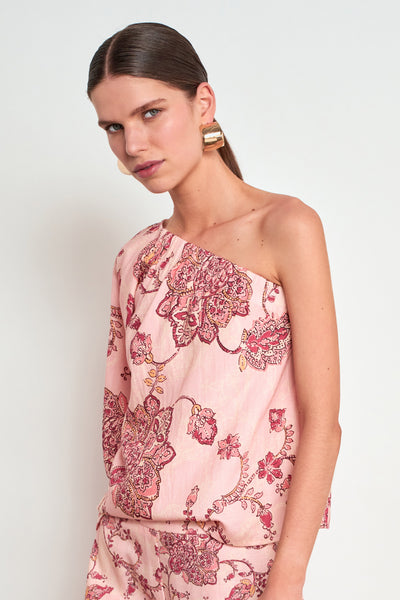 ZOE KRATZMANN PEARL TOP PEONY PAISLEY