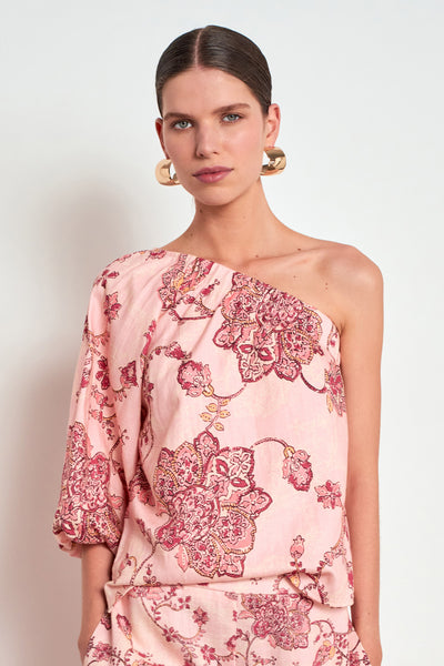 ZOE KRATZMANN PEARL TOP PEONY PAISLEY