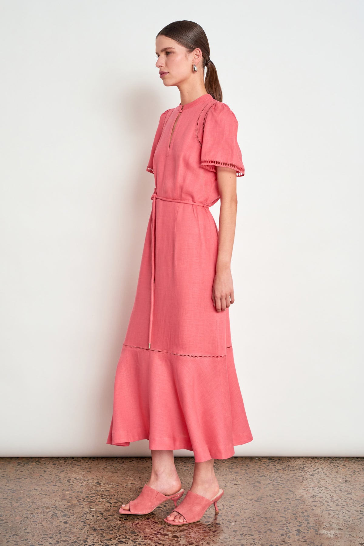 ZOE KRATZMANN POEM DRESS FLAMINGO