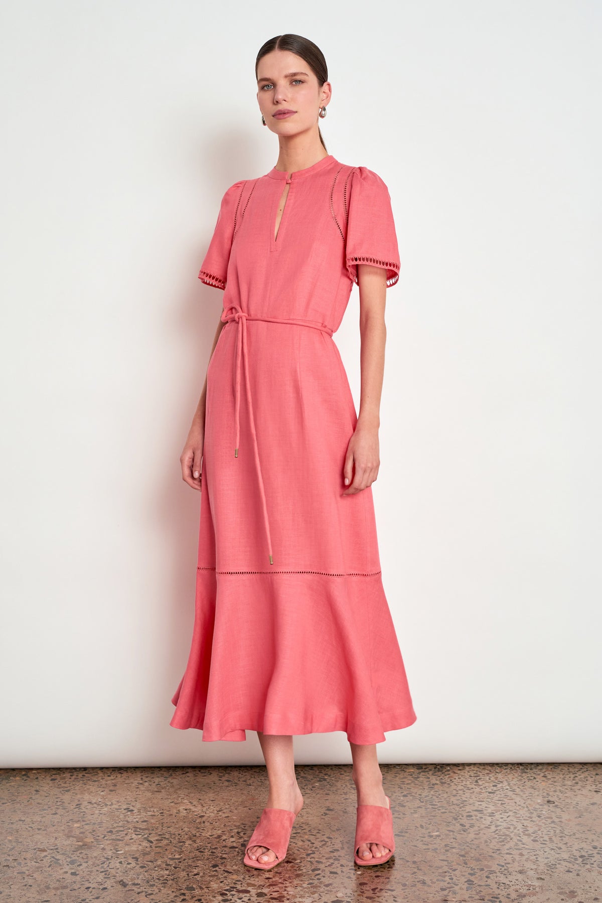 ZOE KRATZMANN POEM DRESS FLAMINGO