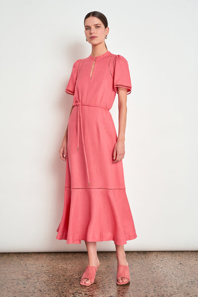 ZOE KRATZMANN POEM DRESS FLAMINGO
