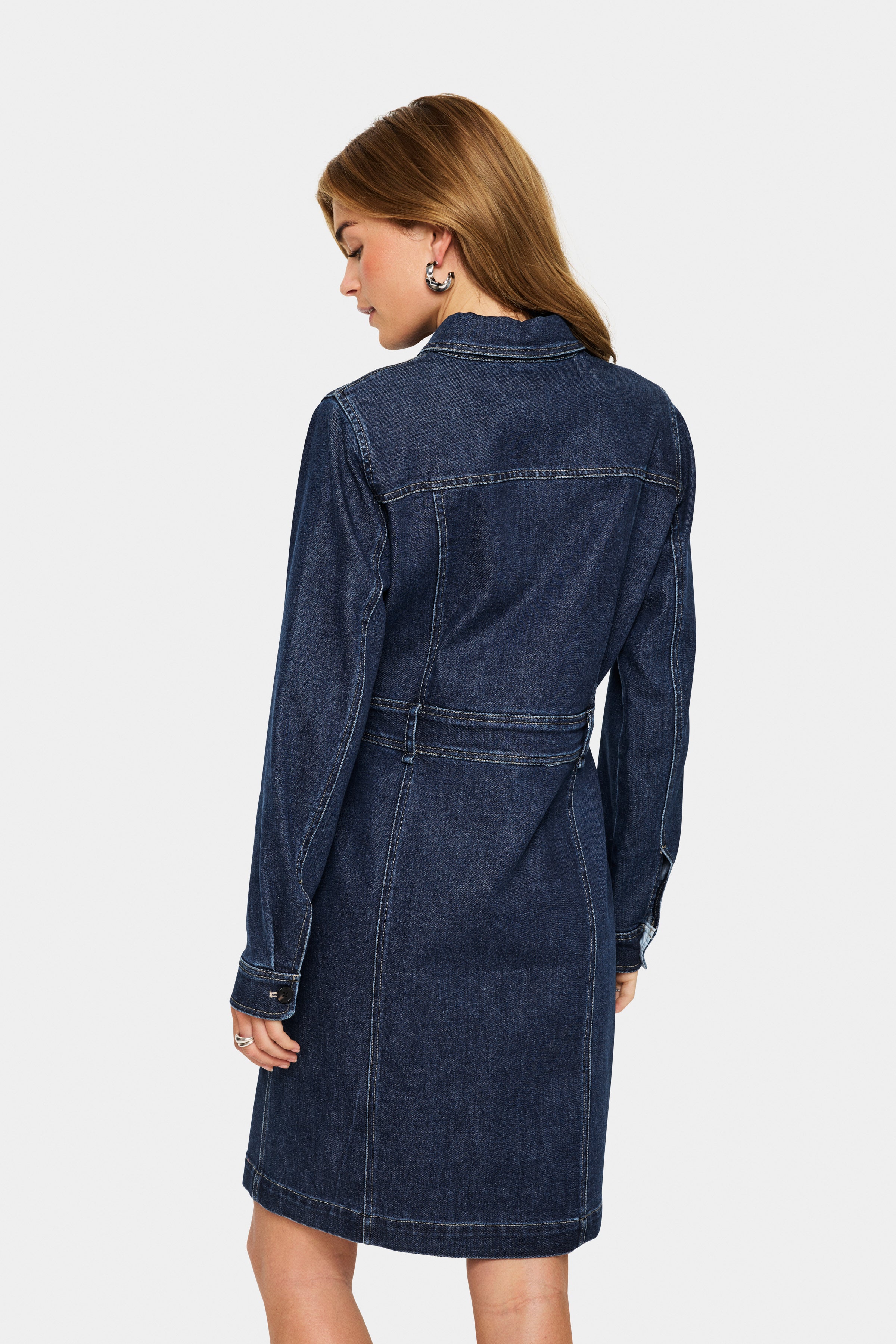 SAINT TROPEZ MAUDE DRESS DENIM