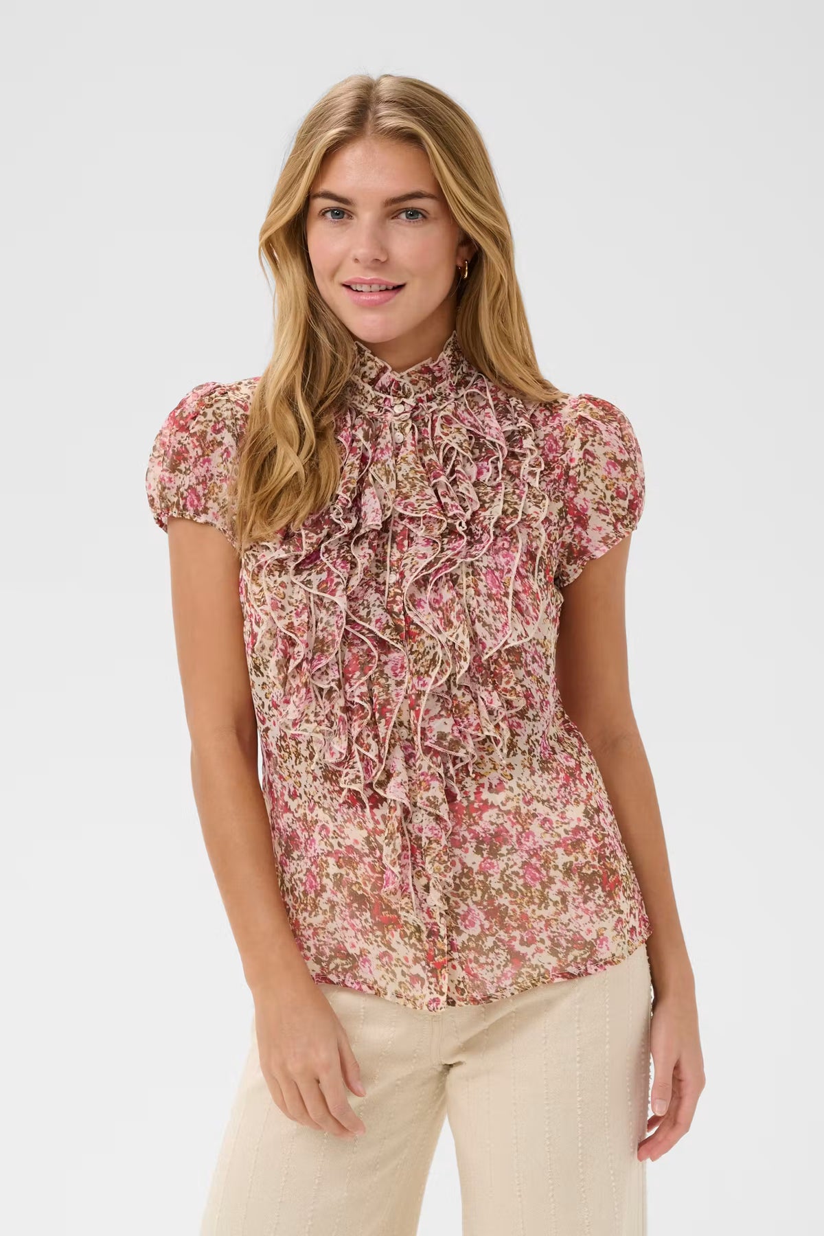 LILJA CRINKLE SS SHIRT