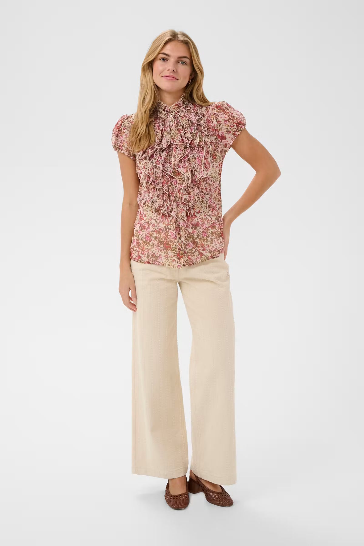 LILJA CRINKLE SS SHIRT