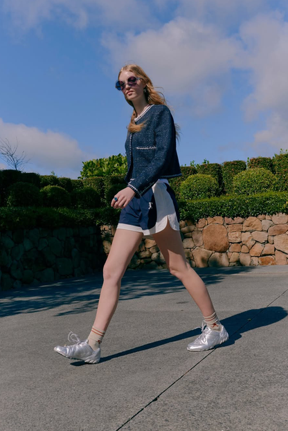 CROPPED BOUCLE JACKET