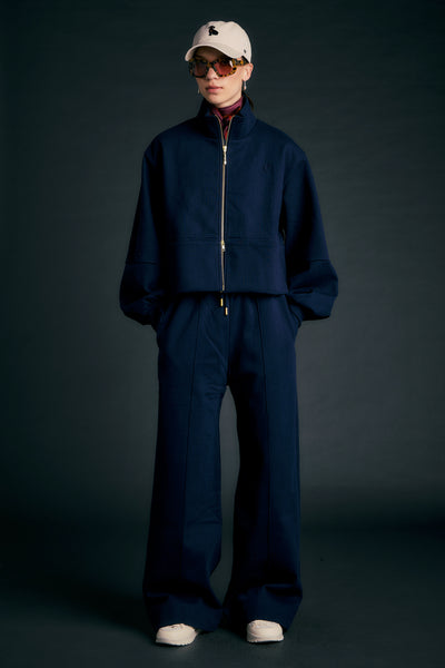 PIN TUCK TRACK PANTS