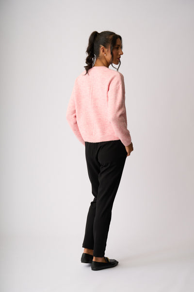 CROPPED DROP HEM JUMPER