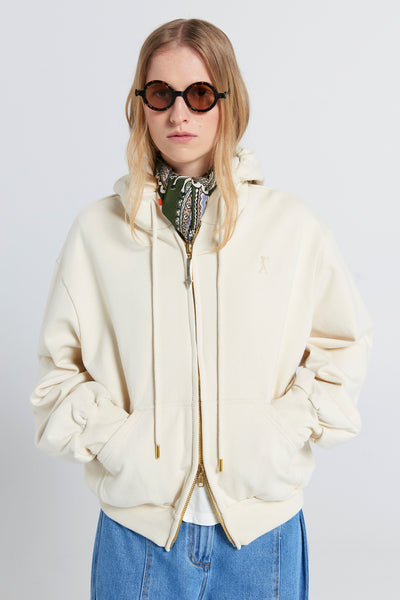 RUNAWAY GIRL CROPPED OVERSIZE HOODIE