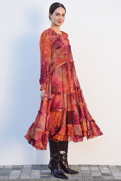 AFTER FLOWERS DRESS
