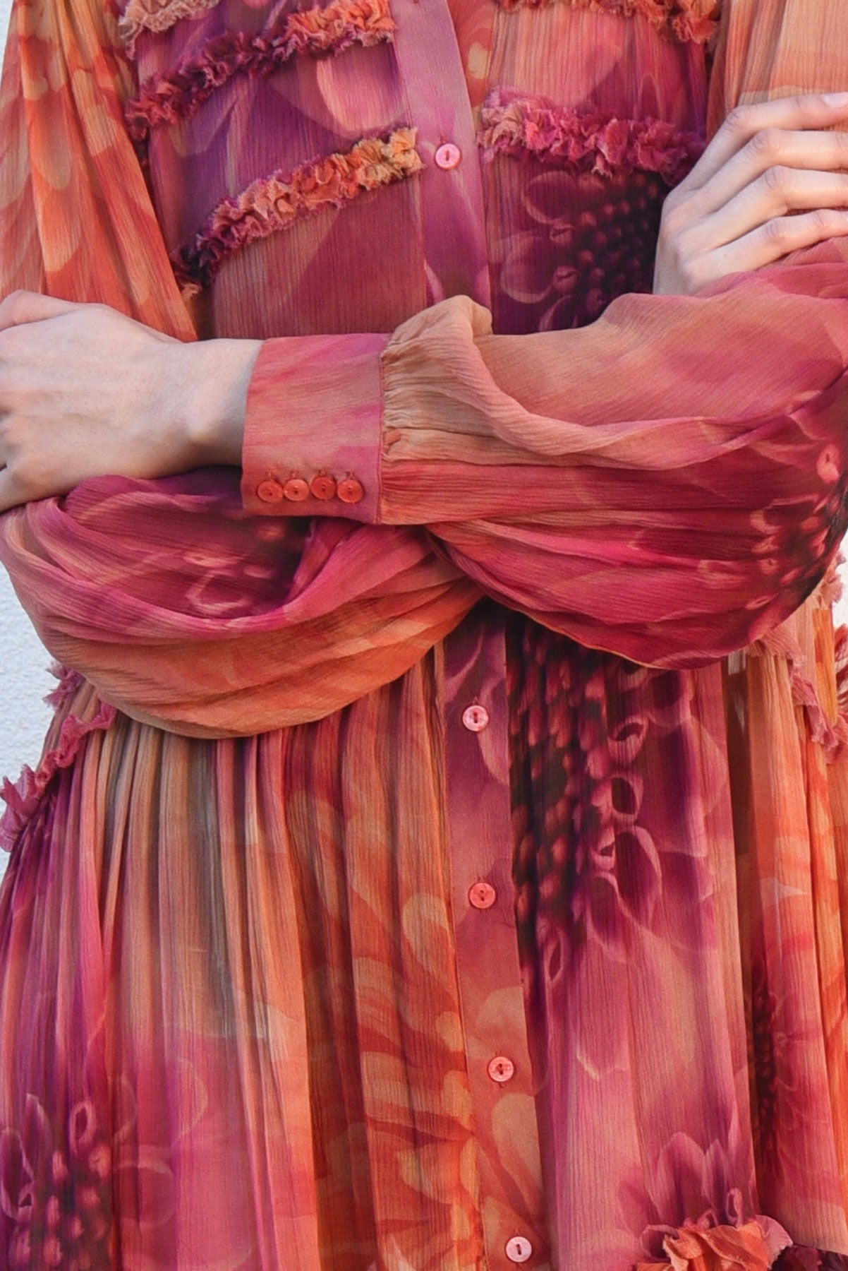 AFTER FLOWERS DRESS