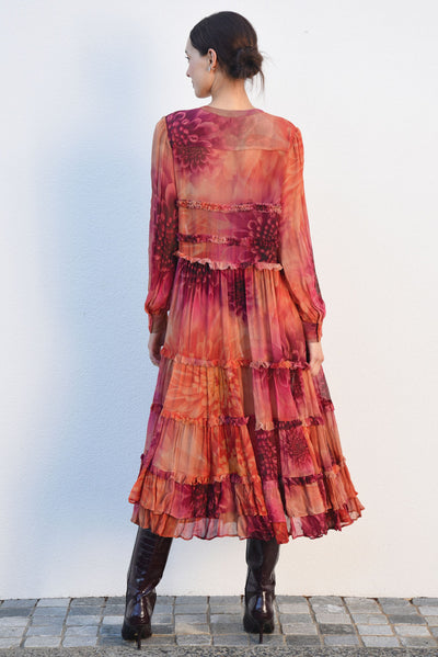 AFTER FLOWERS DRESS