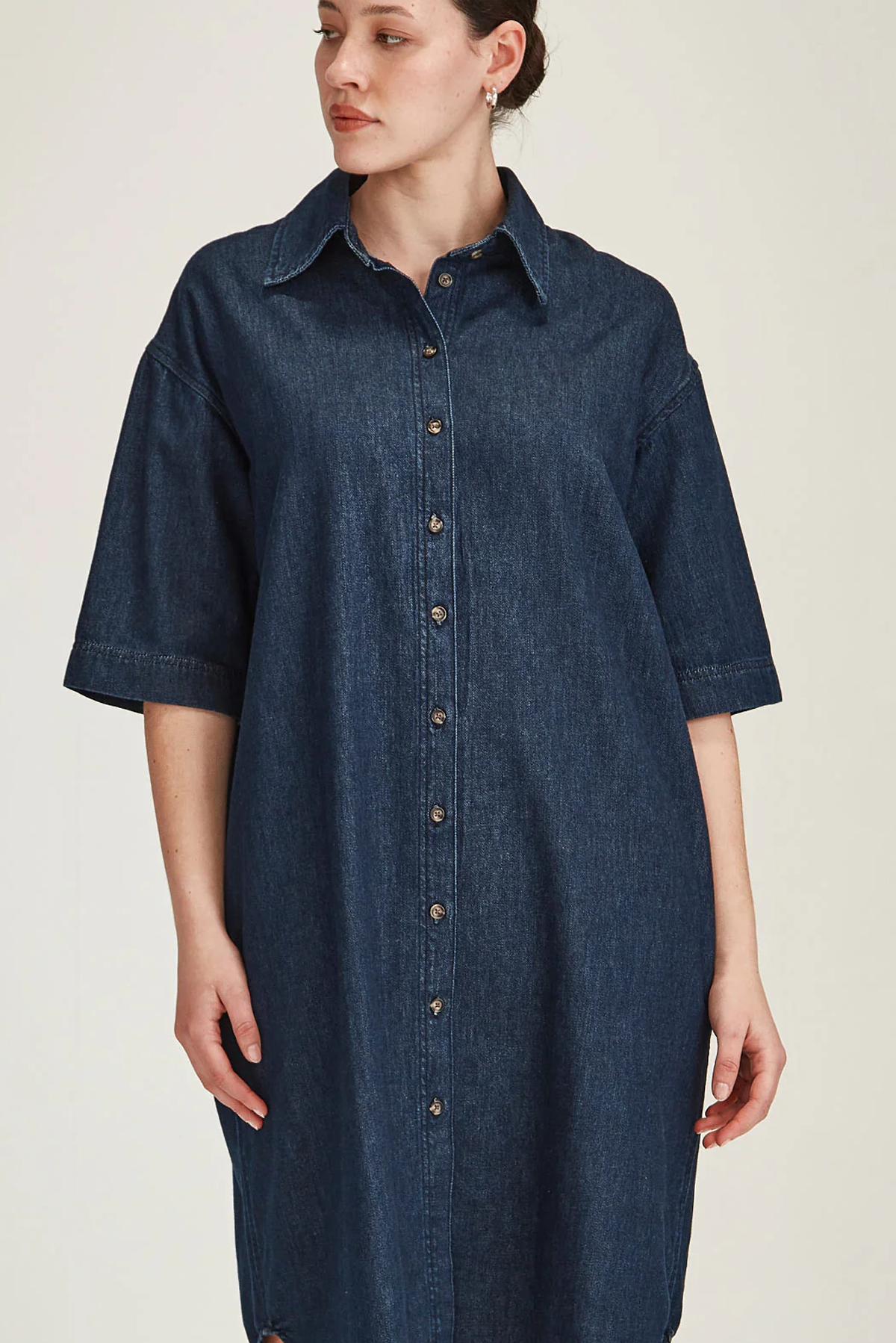 ALEXA DENIM DRESS