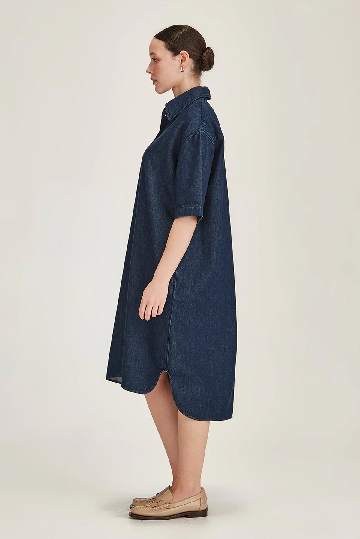 ALEXA DENIM DRESS