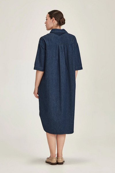 ALEXA DENIM DRESS