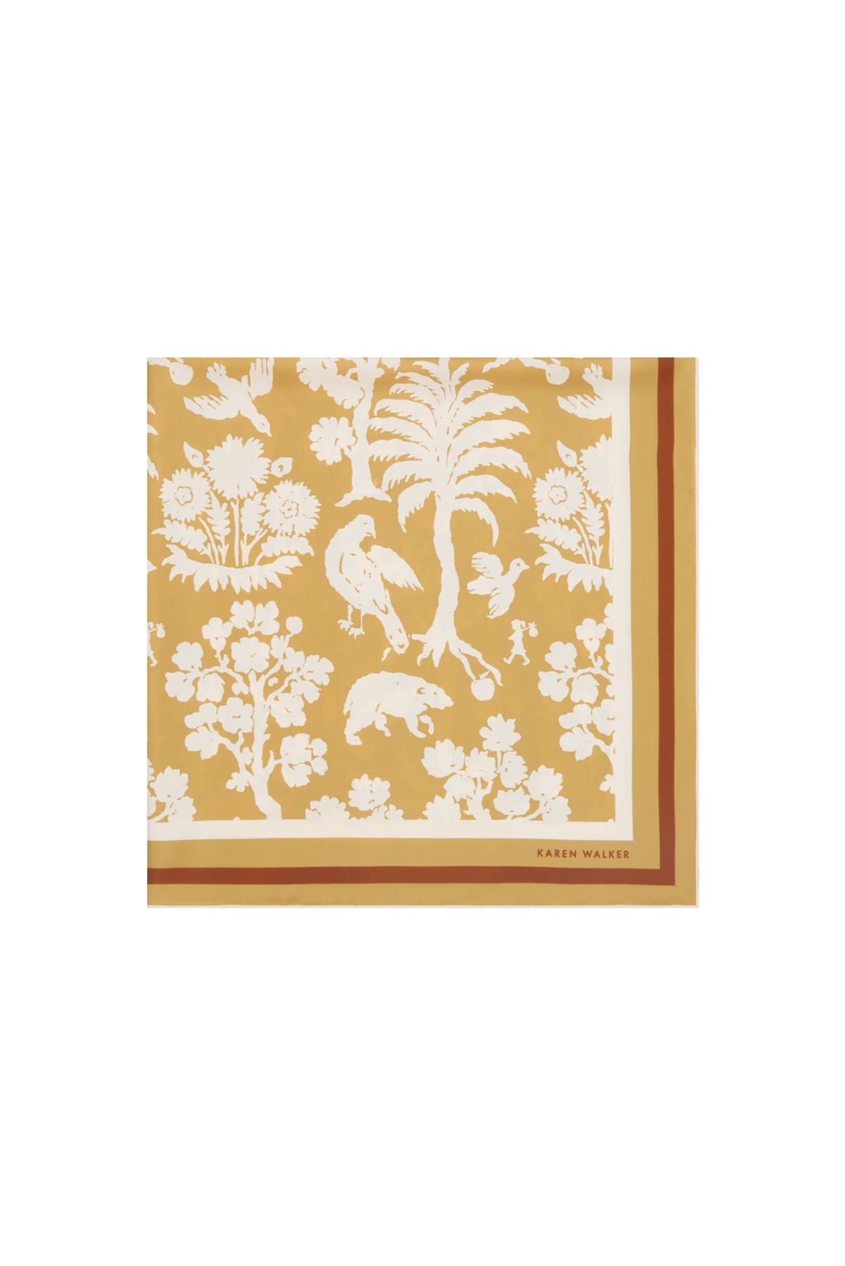 ANIMAL KINGDOM CLASSIC SILK SCARF