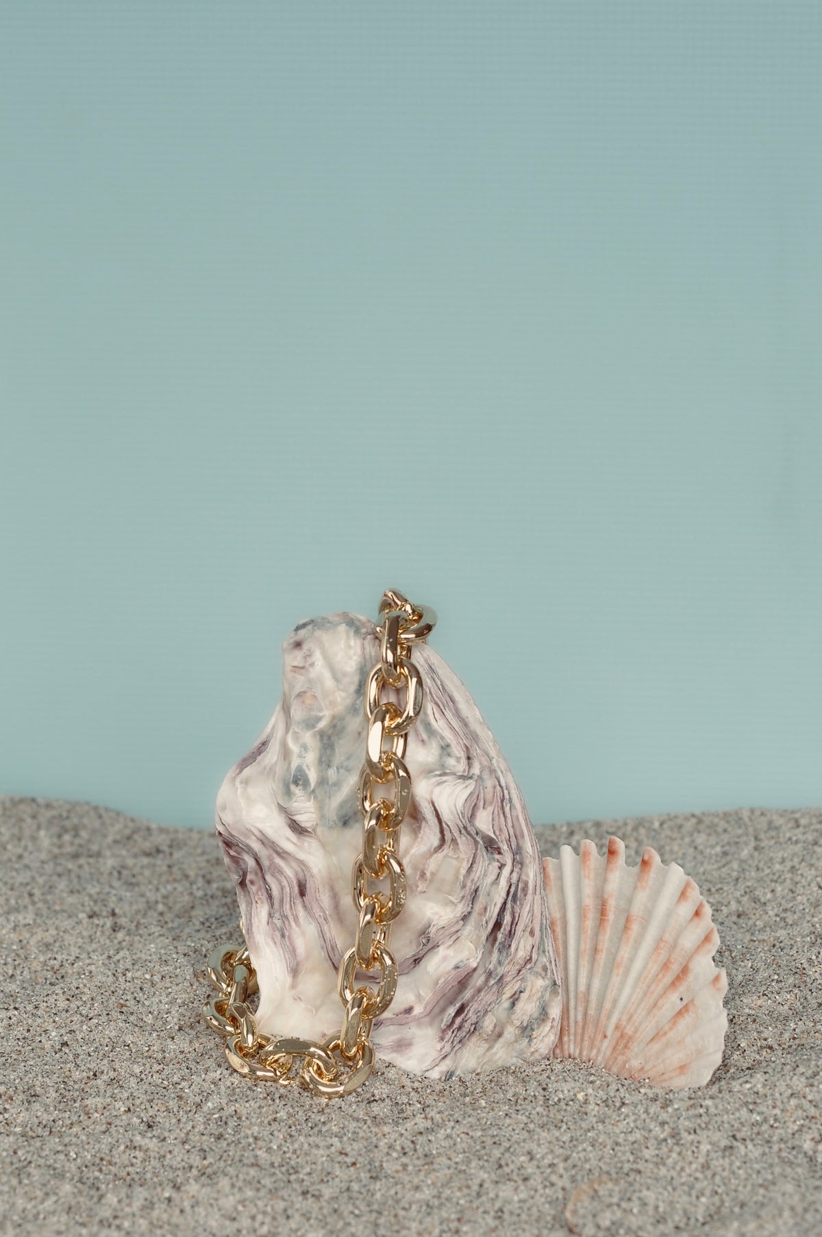 WENDYS ASTRAL NECKLACE GOLD SILVER MEDIUM SIZE ROPE CHAIN LINKS 