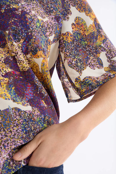 ELK AUBE TOP LANTIS PRINT COLOURFUL PRINT TOP 