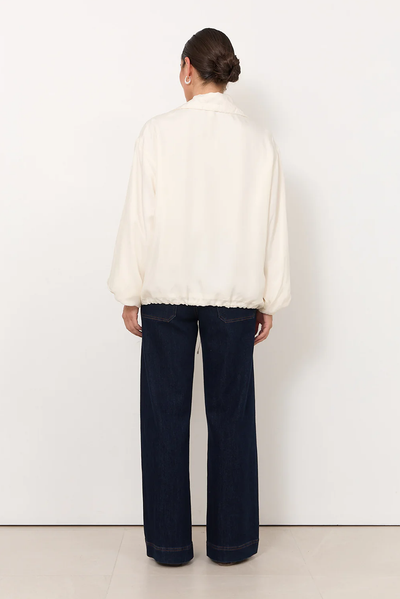 ADORNE AUDE JACKET CREAM IVORY CUPRO VISCOSE 