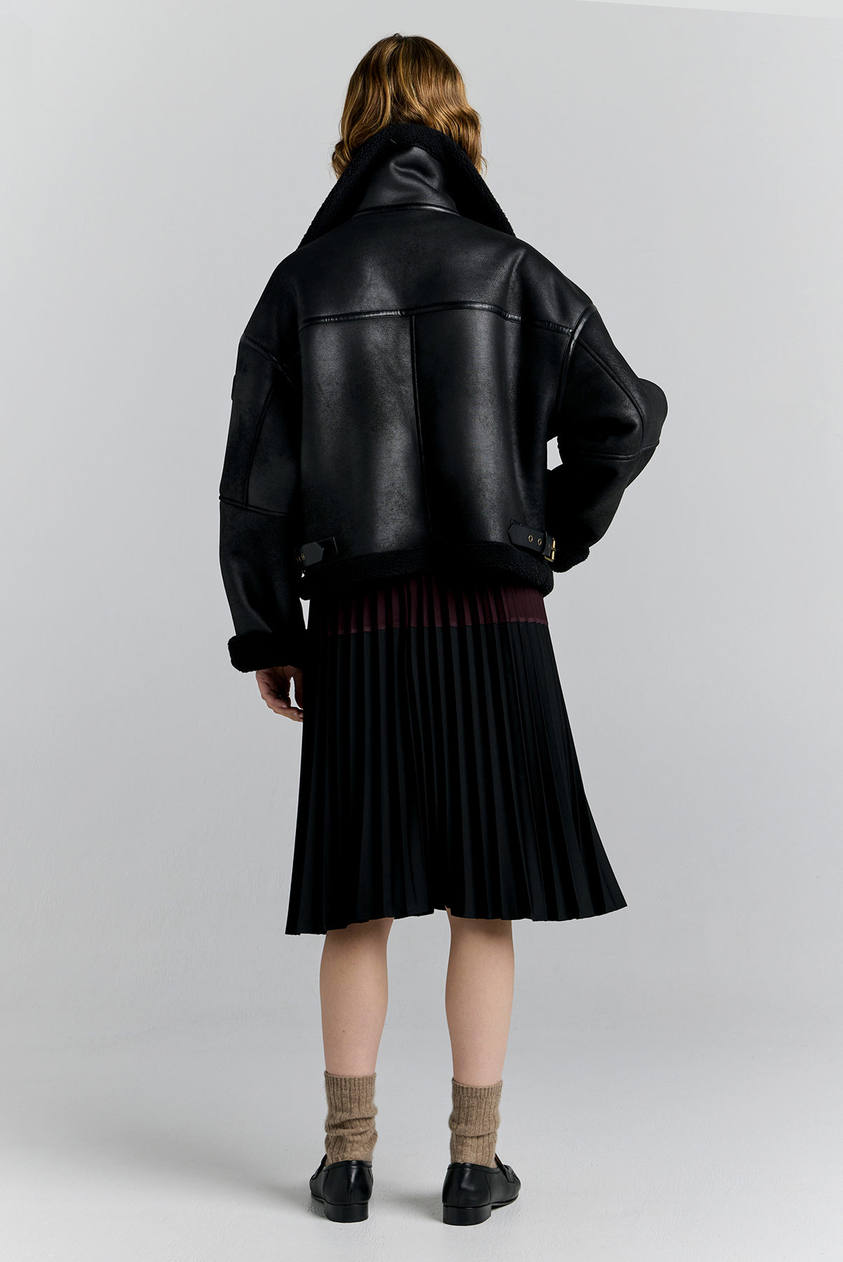 CROPPED AVIATOR JACKET