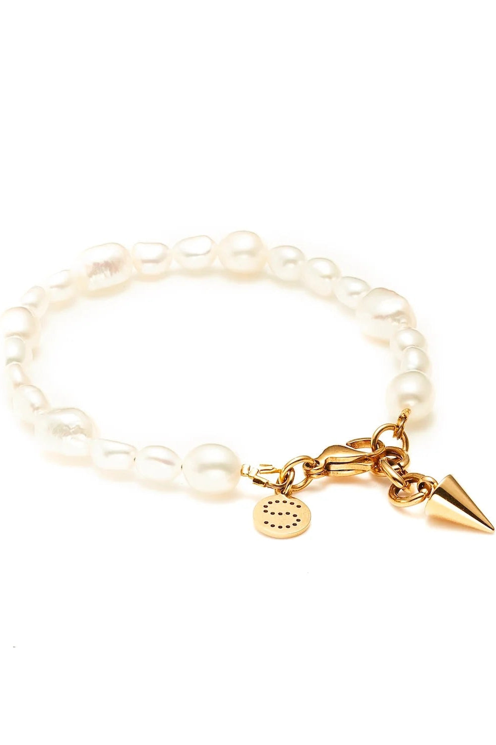 SILK AND STEEL ALLURE NECKLACE GOLD PEARL BRACELET PEARL BRACELET FRESHWATER PEARL BAROQUE PEARL PEARL JEWELLERY GOLD BRACELET GOLD CHAIN CHARM BRACELET SPIKE CHARM STATEMENT BRACELET STACKING BRACELET BRACELET STACK EVERYDAY BRACELET MINIMAL STYLE CLASSIC STYLE MODERN JEWELLERY LUXE STYLE ELEGANT STYLE TIMELESS STYLE GOLD JEWELLERY GOLD ACCESSORIES STAINLESS STEEL POLISHED FINISH PREMIUM JEWELLERY WOMENS JEWELLERY GIFT IDEA NATURAL PEARL LUXURY STYLE