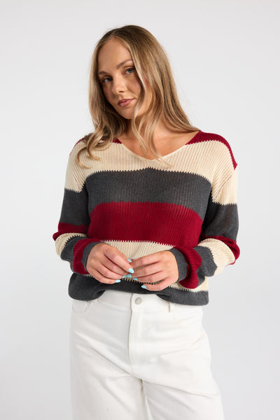 BELLA STRIPE KNIT