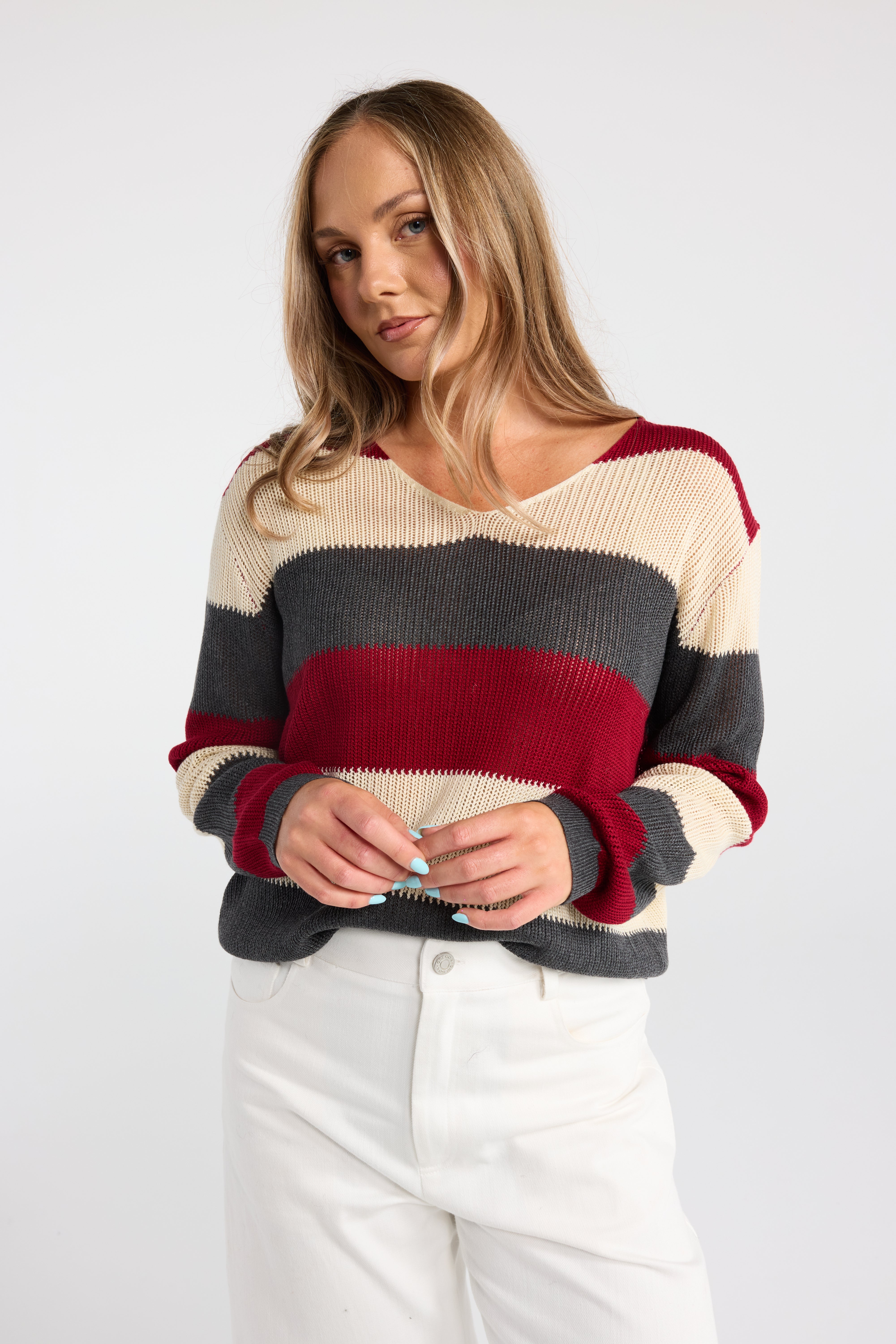 BELLA STRIPE KNIT