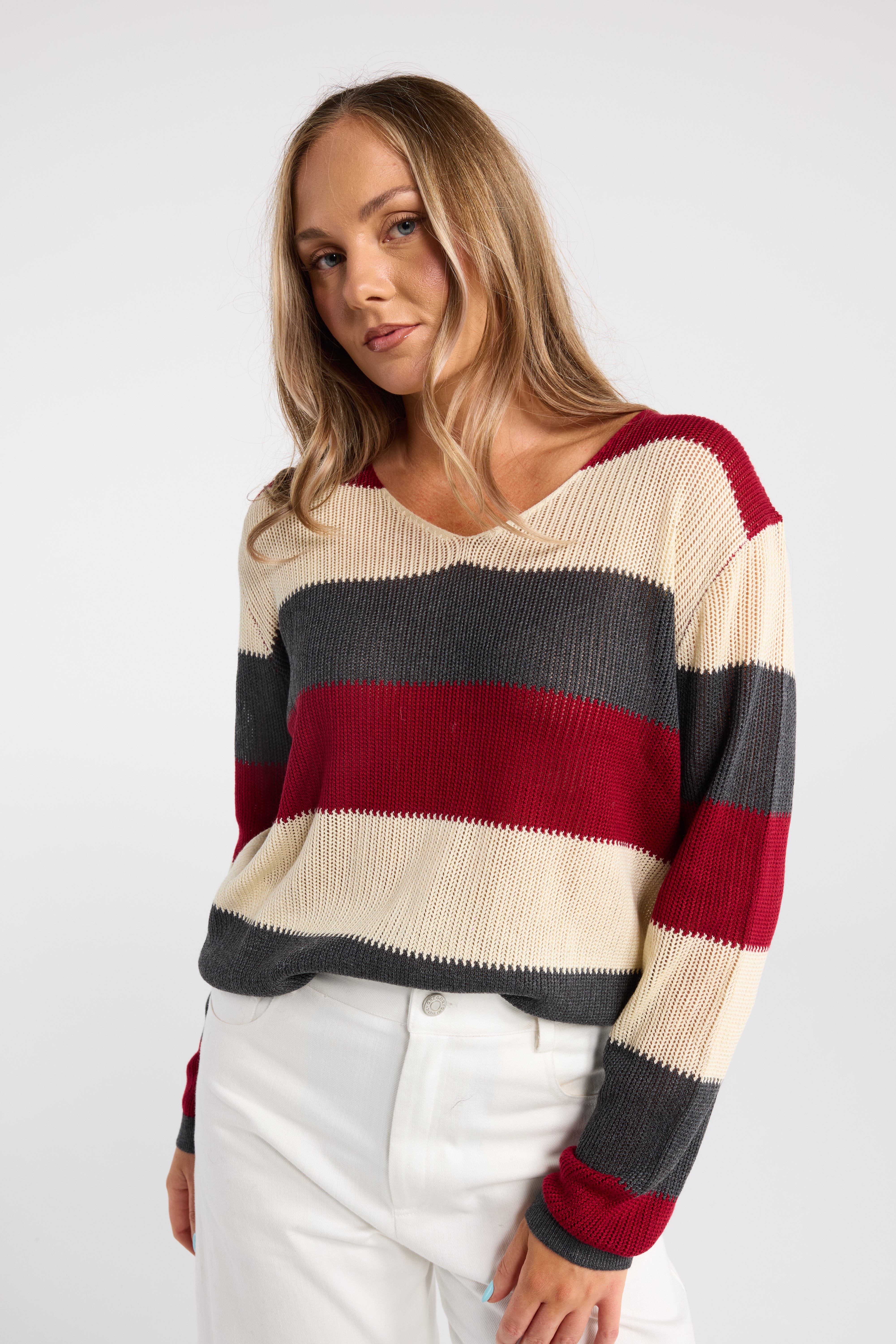 BELLA STRIPE KNIT