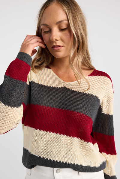 BELLA STRIPE KNIT