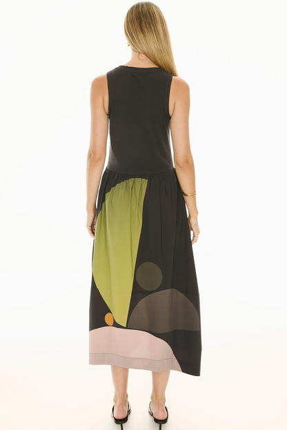 BELLE PRINT TANK DRESS