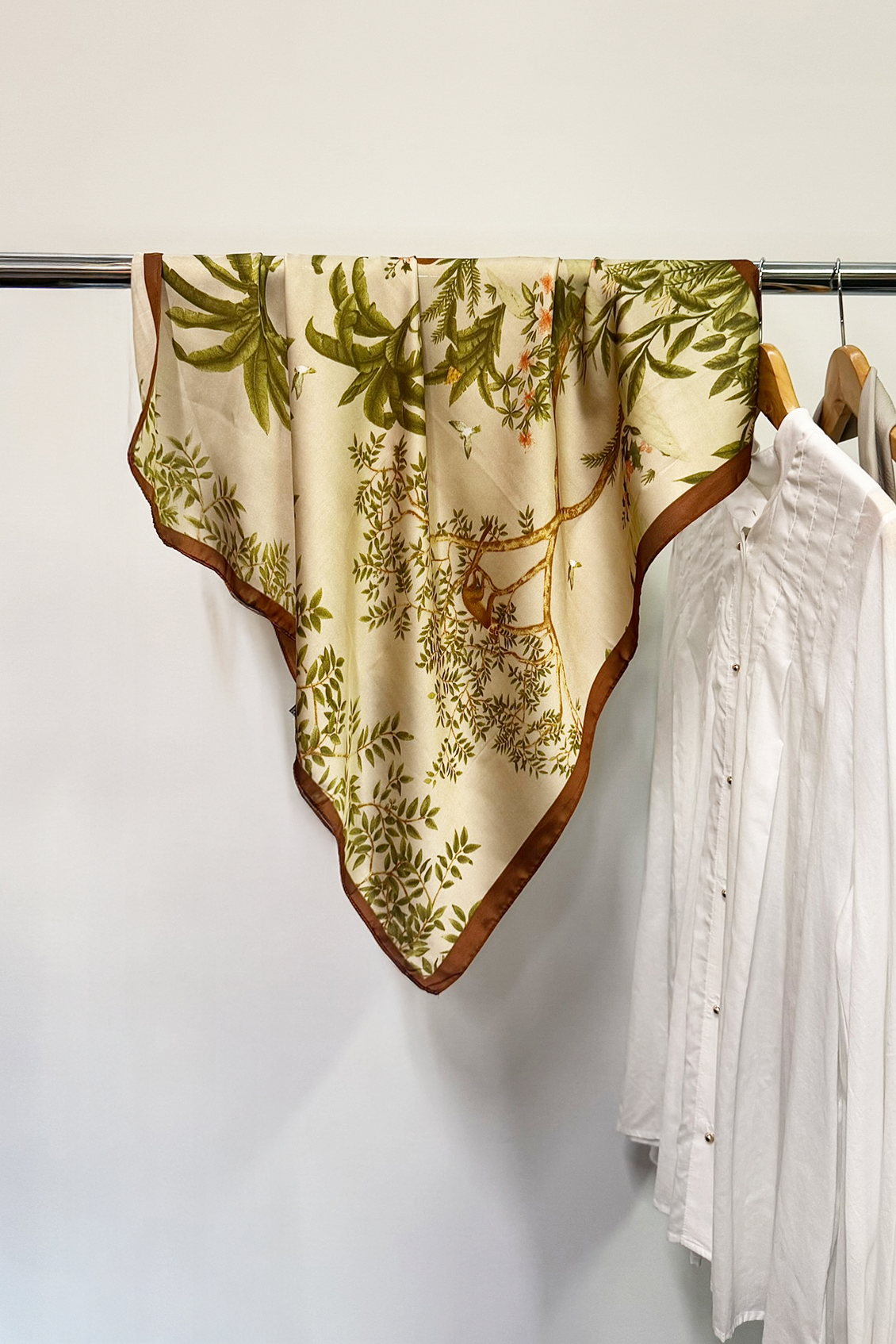 BORNEO SQUARE SCARF