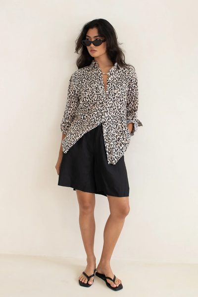 BOYFRIEND LINEN SHIRT