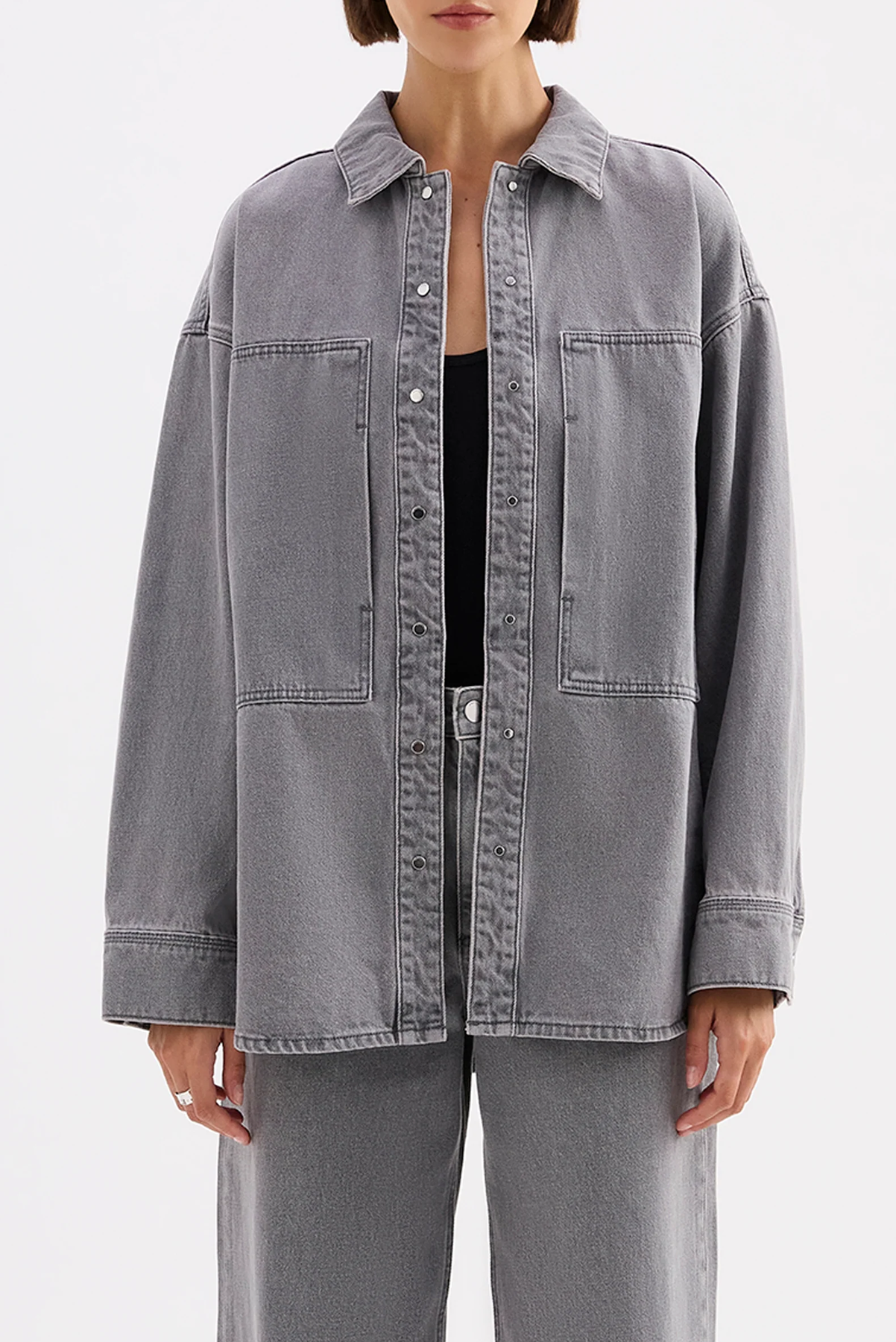 CALVI DENIM SHACKET