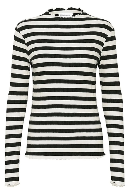 CANDACE BIG STRIPE TEE
