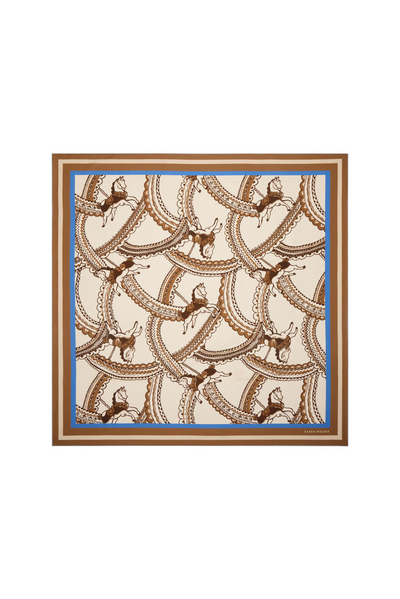 CAROUSEL CLASSIC SILK SCARF