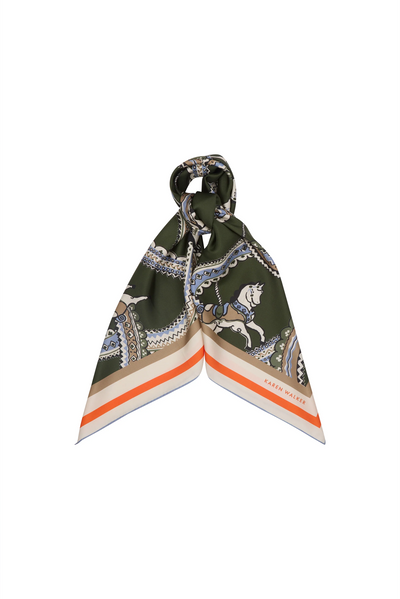 CAROUSEL CLASSIC SILK SCARF