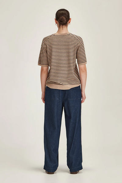 CECILIA STRIPE KNIT TEE