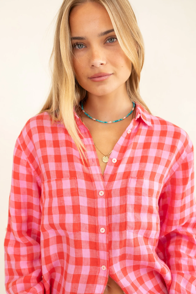 BOYFRIEND LINEN SHIRT