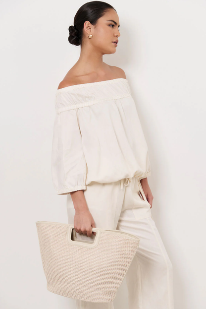 CHUNKY WEAVE TOTE BAG