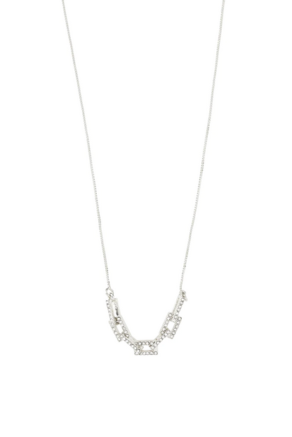 COBY RECYCLED CRYSTAL PENDANT NECKLACE