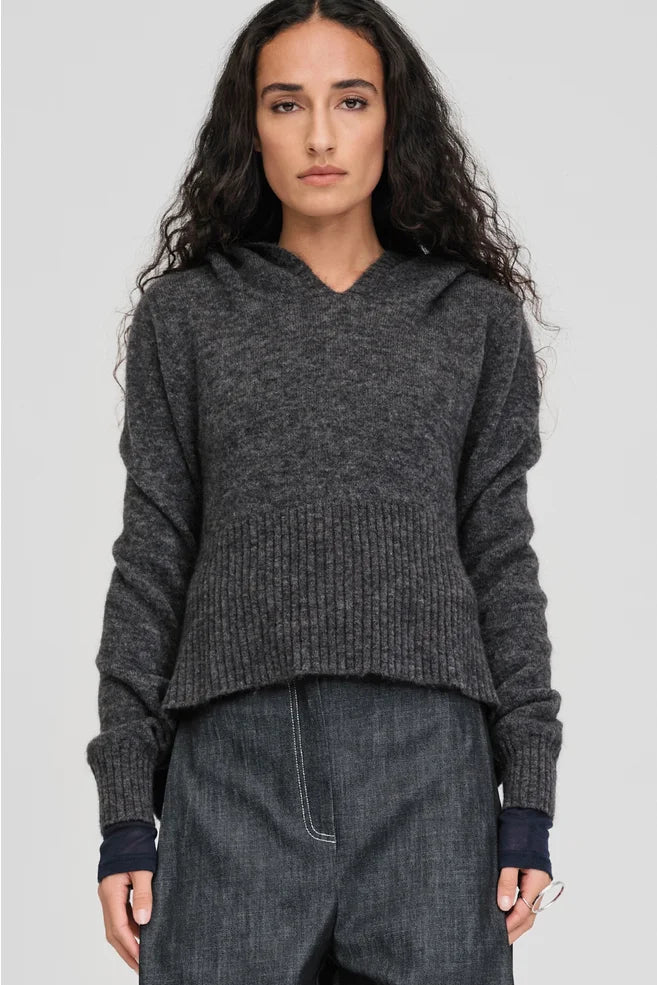 CONTRAST PERSPECTIVE HOODIE
