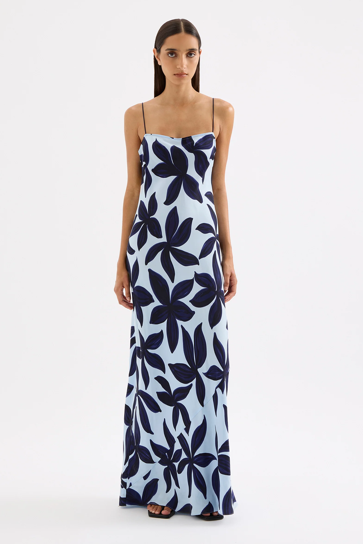 CORFU CUPRO SLIP DRESS