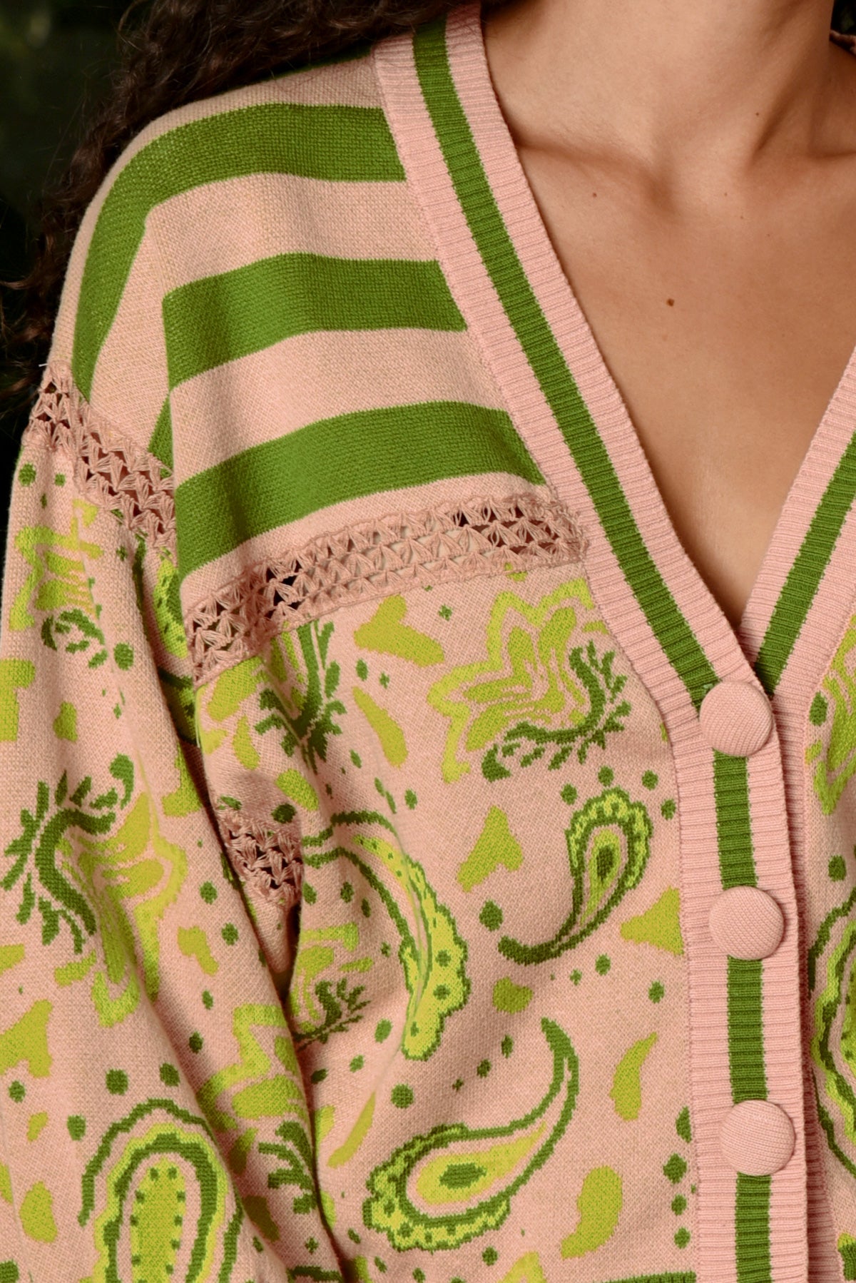 THE MAIN EVENT CARDIGAN