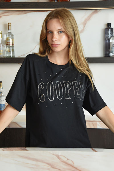 COOPER SPARKLE STARS TSHIRT COTTON PRINT TEE