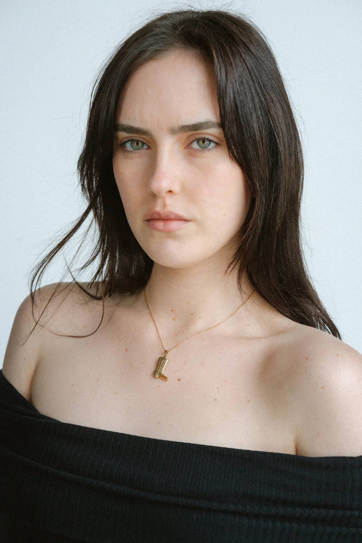 COWBOY BOOT NECKLACE