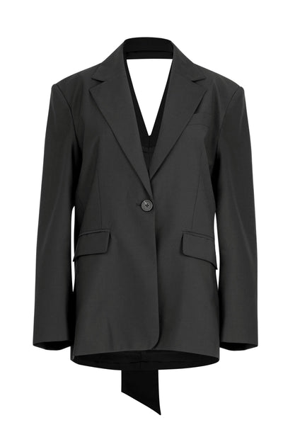 BOW TIED BLAZER