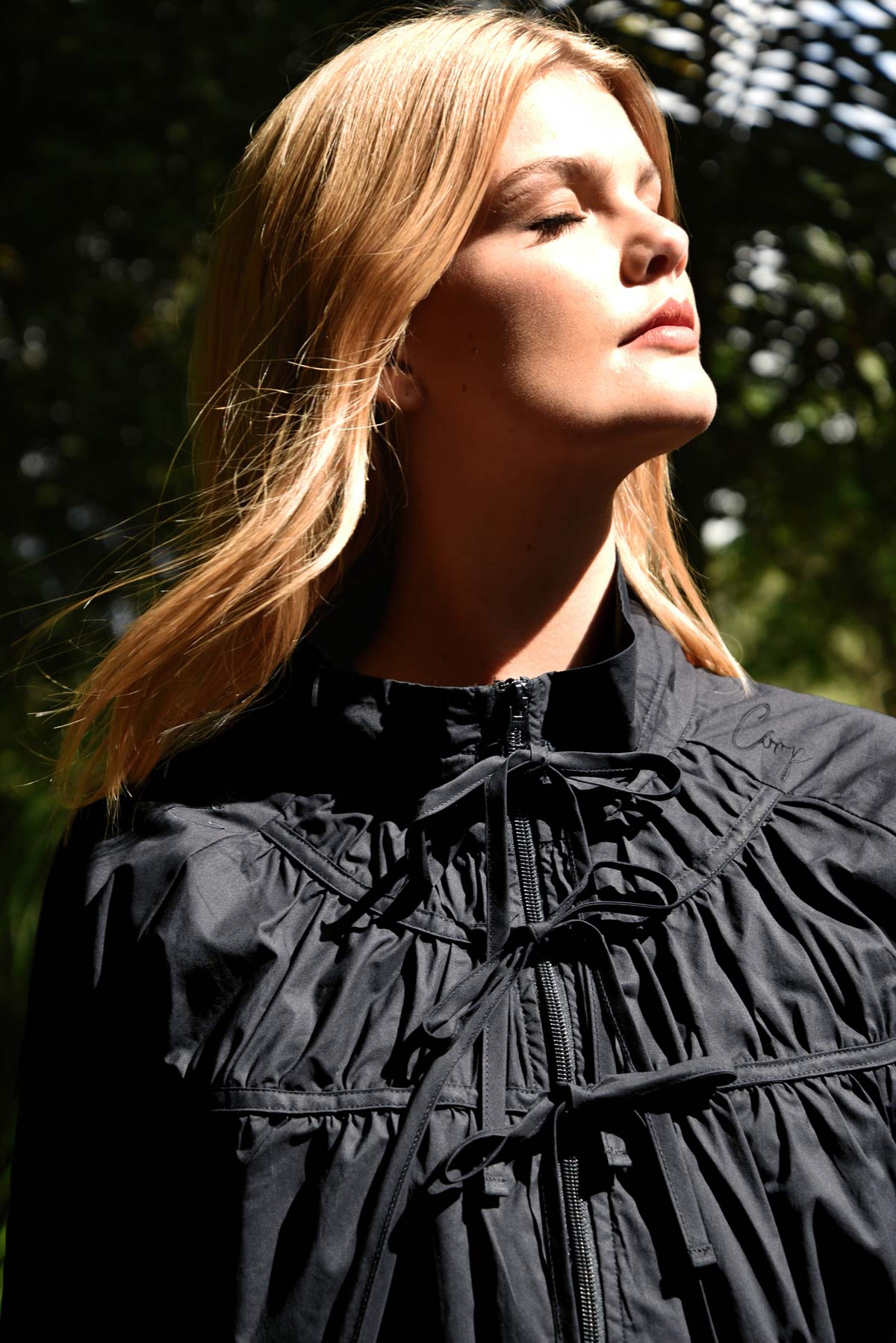 TIME AND TIED JACKET