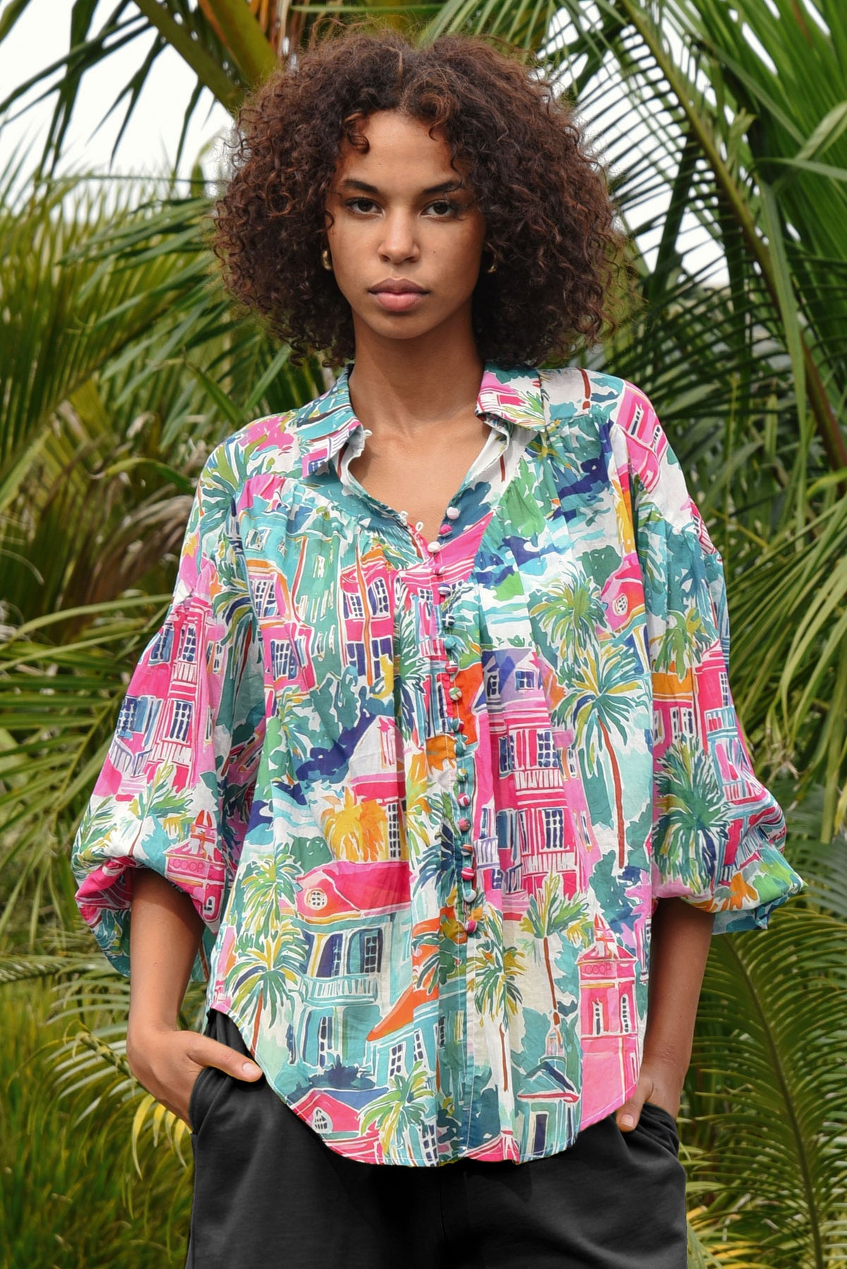 COOP BELLE OF THE BILLOW BLOUSE