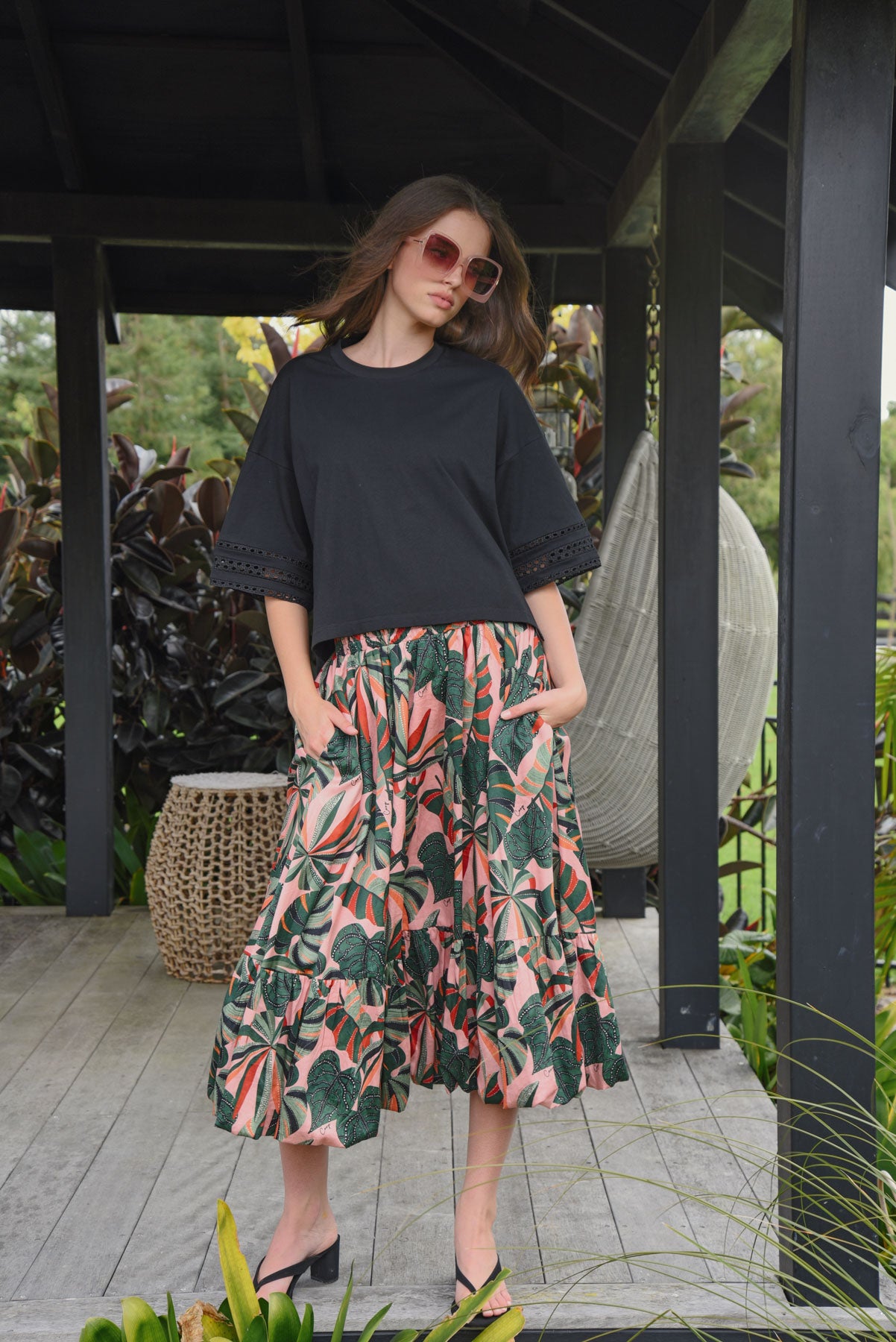 COOP BEST TEE TSHIRT BLACK COTTON BOXY TOP