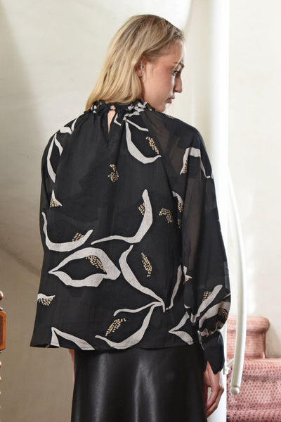 HIGH DRAMA BLOUSE