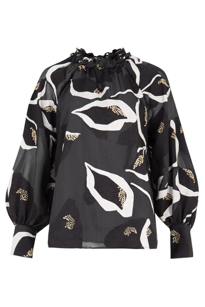 HIGH DRAMA BLOUSE